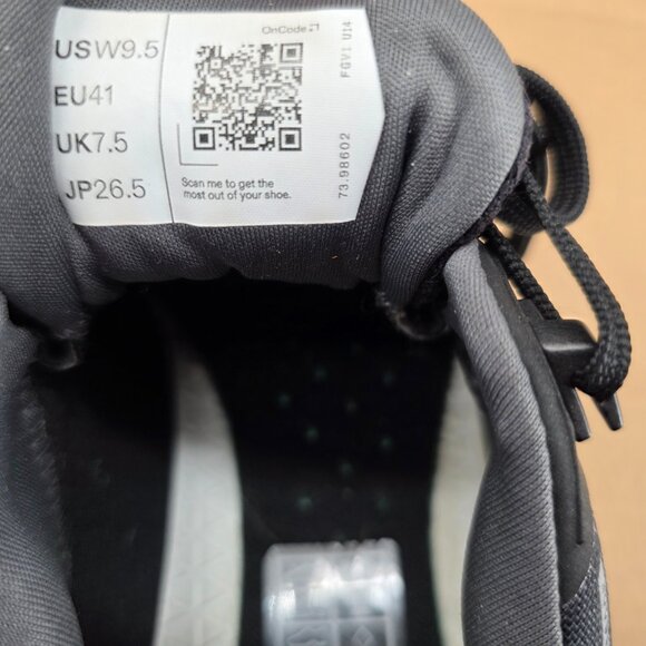 On Cloudwander Waterproof Hiking/Walking Shoes Women's Sz 9.5 Black Eclipse - Picture 11 of 14